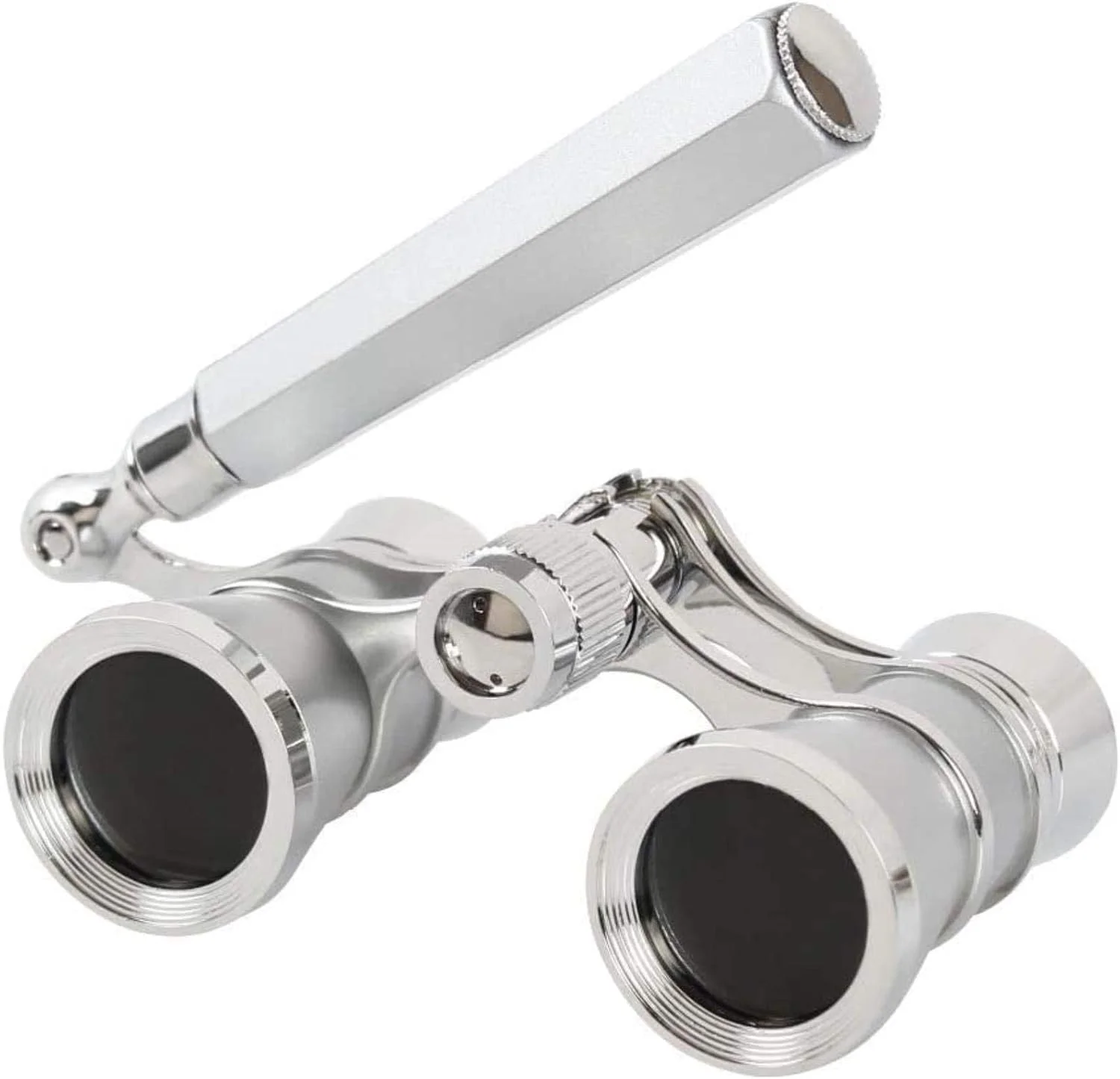 دوربین دوچشمی قوی، دوربین دوچشمی نقره ای 3X25 اپرا با لنز پوشش داده شده، تلسکوپ اپرا با پوشش، عینک تئاتر با دسته، تک چشمی برای استفاده در فضای داخلی/خارجی دوربین دوچشمی قوی، دوربین دوچشمی نقره ای 3X25 اپرا با لنز پوشش داده شده، تلسکوپ اپرا با پوشش، عینک تئاتر با دسته، تک چشمی برای استفاده در فضای داخلی/خارجی