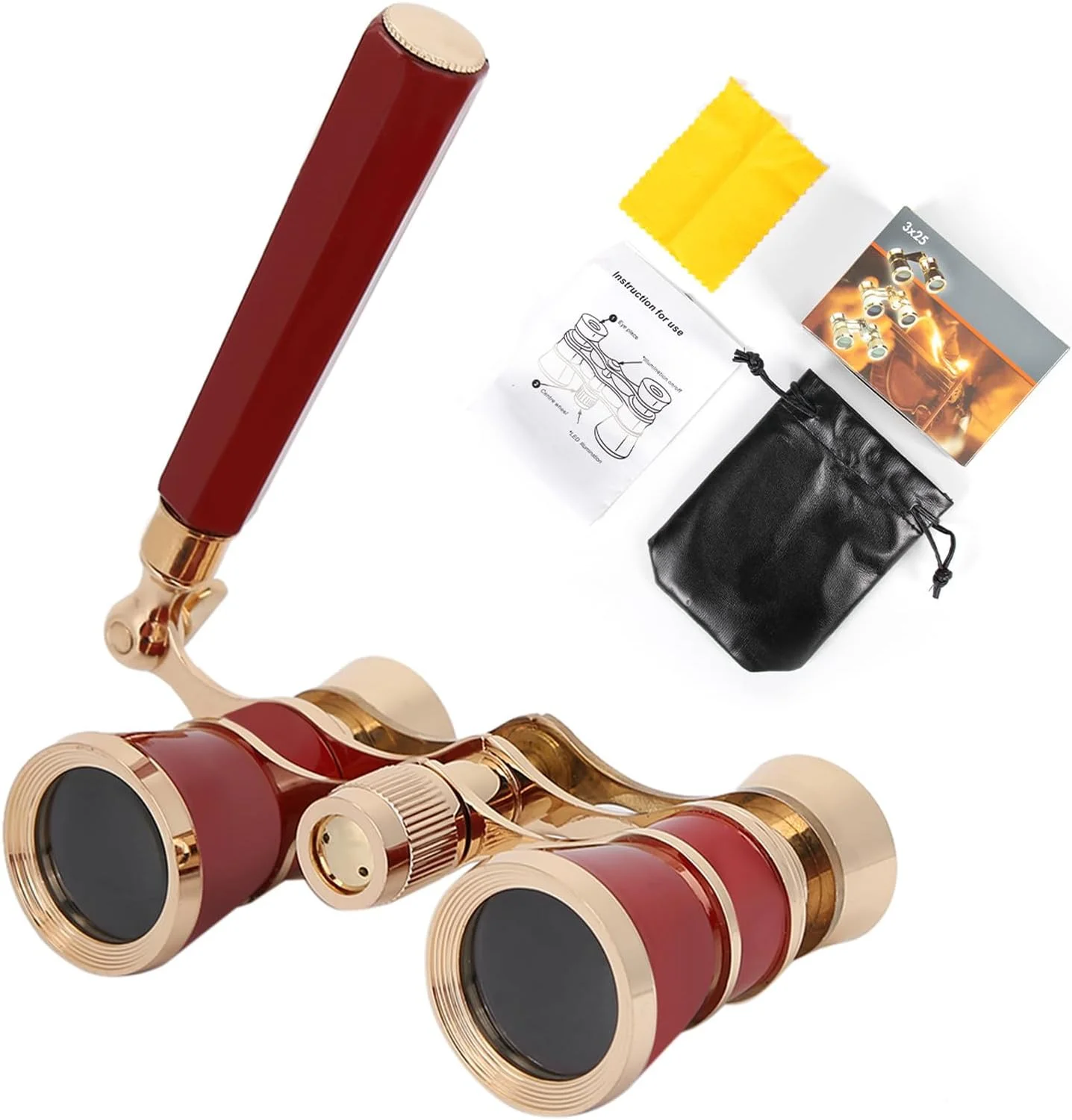 دوربین شکاری تئاتری، دوربین دوچشمی کنسرت 3X25، لنز اپتیکال با کیفیت بالا، دکمه فوکوس قابل تنظیم و دسته تلسکوپی تاشو، مناسب کنسرت موسیقی و سینما دوربین شکاری تئاتری، دوربین دوچشمی کنسرت 3X25، لنز اپتیکال با کیفیت بالا، دکمه فوکوس قابل تنظیم و دسته تلسکوپی تاشو، مناسب کنسرت موسیقی و سینما