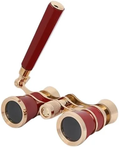 دوربین تئاتر، دوربین دوچشمی اپرا، تلسکوپ دوچشمی اپرا 3X25 قابل حمل برای زنان، دختران و کودکان (قرمز) دوربین تئاتر، دوربین دوچشمی اپرا، تلسکوپ دوچشمی اپرا 3X25 قابل حمل برای زنان، دختران و کودکان (قرمز)