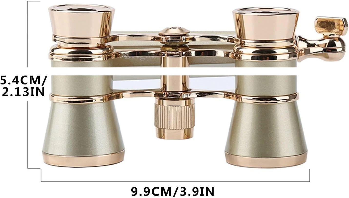 دوربین تئاتر قدیمی با دسته قابل تنظیم، دوربین دوچشمی تئاتر با بزرگنمایی، تلسکوپ فلزی کلاسیک برای اجراها، ایده آل برای کنسرت ها، سینماها و رویدادهای موسیقی (طلایی) دوربین تئاتر قدیمی با دسته قابل تنظیم، دوربین دوچشمی تئاتر با بزرگنمایی، تلسکوپ فلزی کلاسیک برای اجراها، ایده آل برای کنسرت ها، سینماها و رویدادهای موسیقی (طلایی)