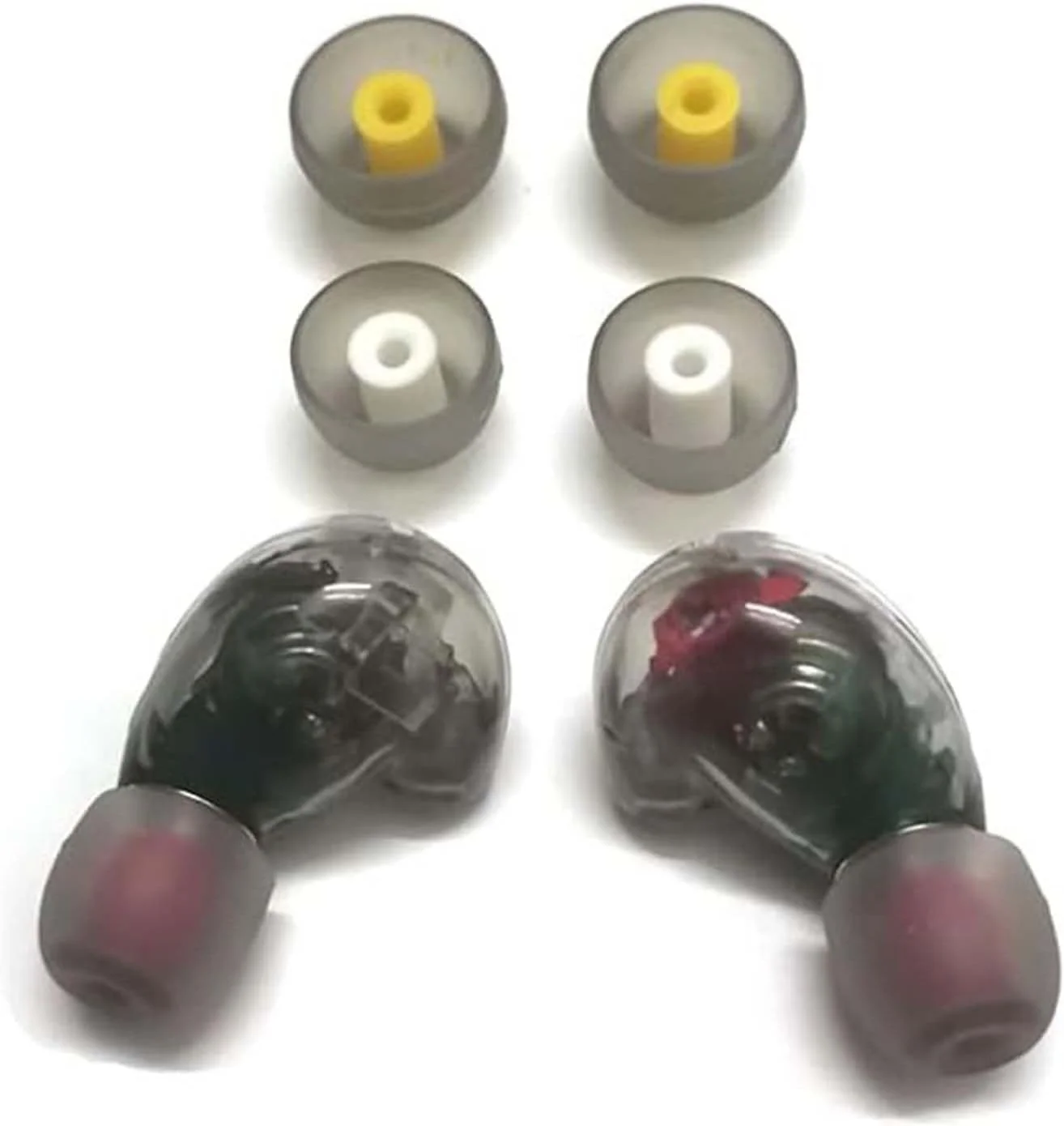 گوشی های جایگزین تعمیر SF846 برای هدفون Shure SE846/SE535، واحدهای درایور 4BA + 1DD چپ و راست، هدفون تعمیر (گوشی چپ + راست و کابل)