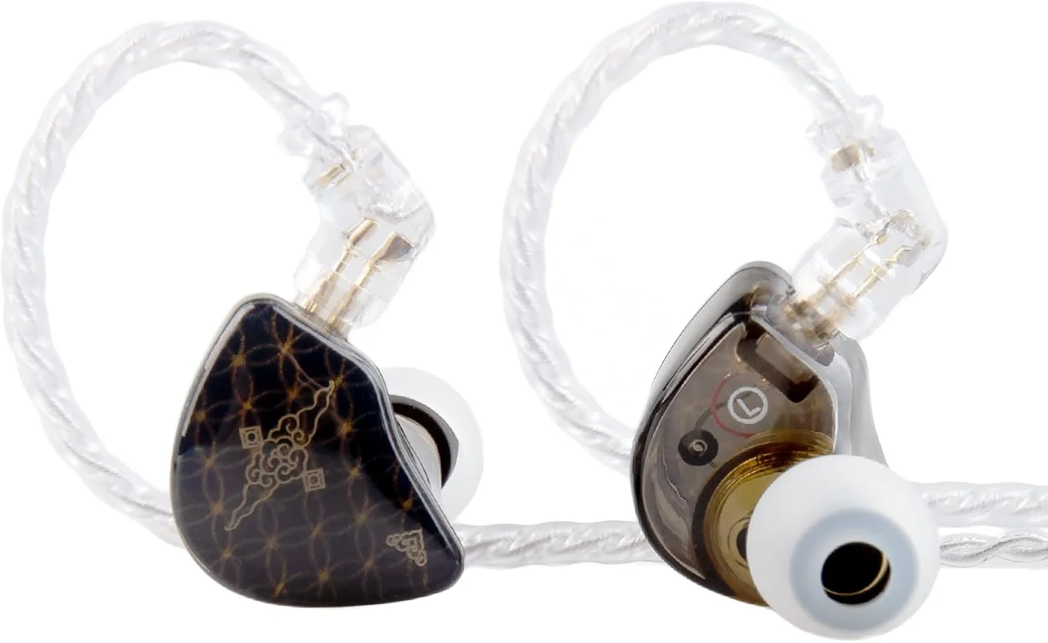 گوشی داخل گوشی Kinboofi WAN'ER S.G، کیفیت HiFi، هدفون سیمی بدون میکروفون، عایق صدای ورزشی، هدفون سیمی با کابل جداشدنی 2 پین برای نوازندگان حرفه ای صدا