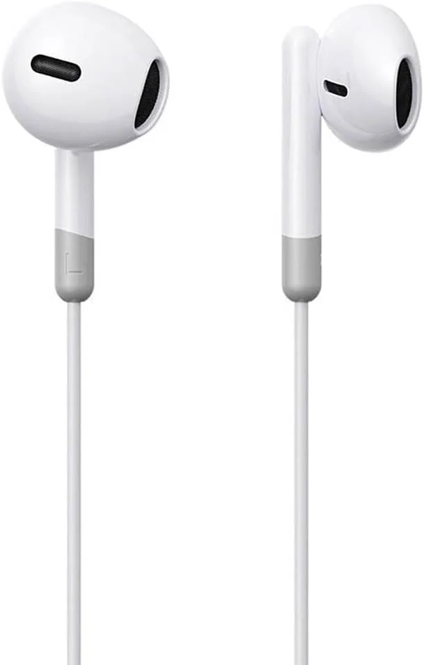 هدفون داخل گوشی سیم دار Joyroom JR-EW01، نیمه داخل گوشی، سفید