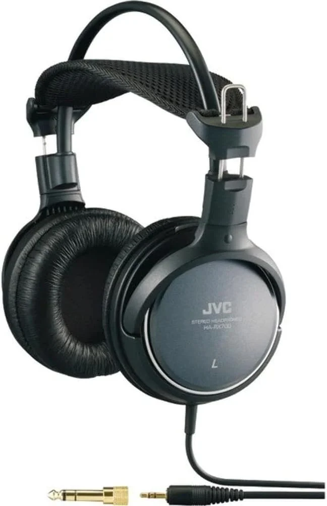 هدفون استریو JVC HA-RX700 (105 دسی بل، 1500 میلی وات) مشکی هدفون استریو JVC HA-RX700 (105 دسی بل، 1500 میلی وات) مشکی