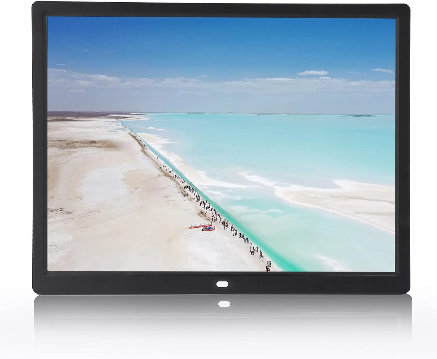 قاب عکس دیجیتال 15 اینچی Bewinner1، رزولوشن 1024x768 HD، پشتیبانی از حافظه 16 گیگابایتی، چرخش خودکار، روشنایی قابل تنظیم، راه اندازی آسان برای به اشتراک گذاری عکس (#3)