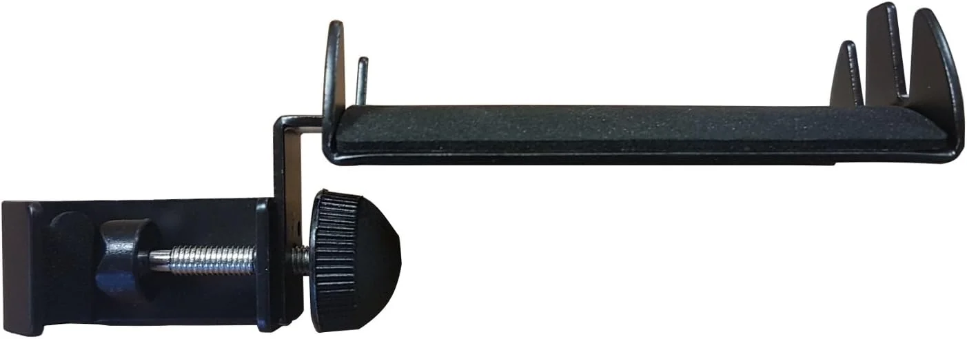 نگهدارنده فلزی هدفون اکستریم GS036 با بست پیچی، رنگ مشکی نگهدارنده فلزی هدفون اکستریم GS036 با بست پیچی، رنگ مشکی