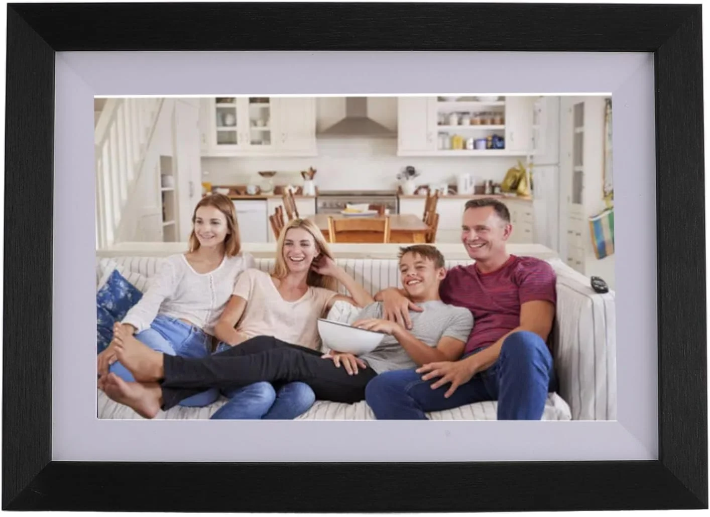 قاب عکس دیجیتال Dpofirs با قابلیت بارگذاری از تلفن، قاب عکس دیجیتال 10.1 اینچی 1280x800 HD ابری هوشمند با حافظه 16 گیگابایتی، چرخش خودکار، نمایش اسلاید، پخش کننده ویدیو و موسیقی (UK)