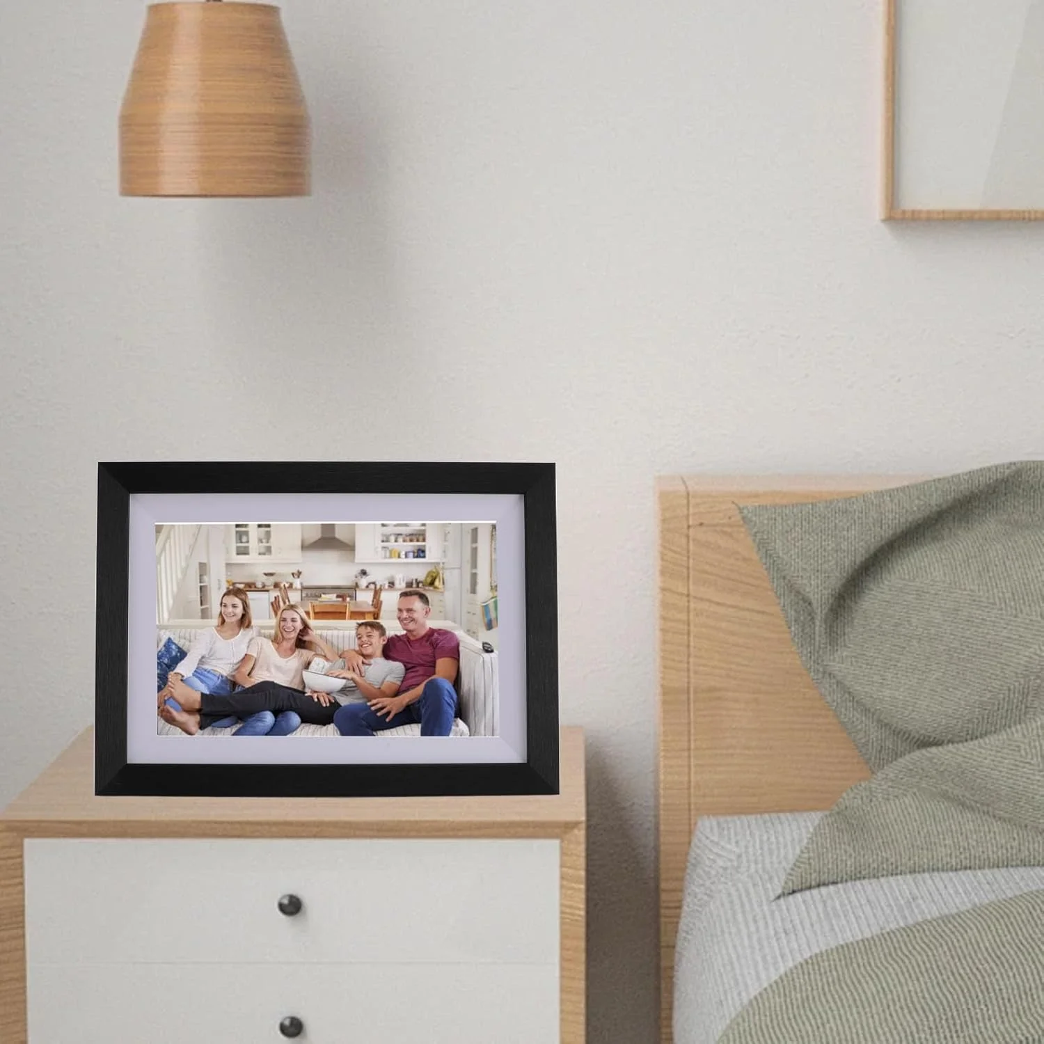 قاب عکس دیجیتال Dpofirs با قابلیت بارگذاری از تلفن، قاب عکس دیجیتال 10.1 اینچی 1280x800 HD ابری هوشمند با حافظه 16 گیگابایتی، چرخش خودکار، نمایش اسلاید، پخش کننده ویدیو و موسیقی (UK) قاب عکس دیجیتال Dpofirs با قابلیت بارگذاری از تلفن، قاب عکس دیجیتال 10.1 اینچی 1280x800 HD ابری هوشمند با حافظه 16 گیگابایتی، چرخش خودکار، نمایش اسلاید، پخش کننده ویدیو و موسیقی (UK)