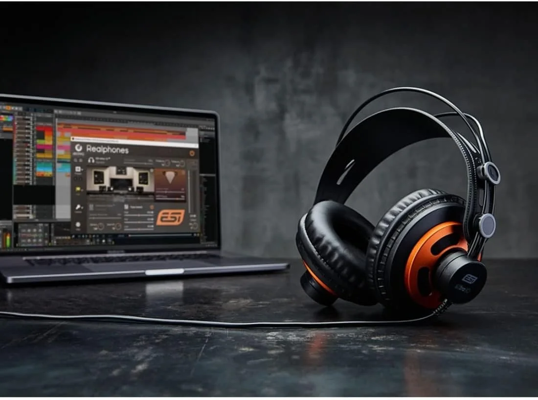 هدفون مانیتورینگ ESI eXtra10 به همراه نرم‌افزار + نگهدارنده دیواری keepdrum