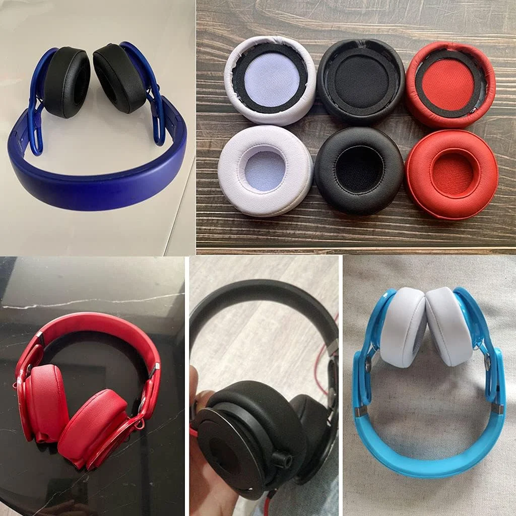 بالشتک گوشی Forbeats برای جایگزینی هدفون، روکش چرمی پروتئینی فوم ضخیم هدست، تعویض آسان