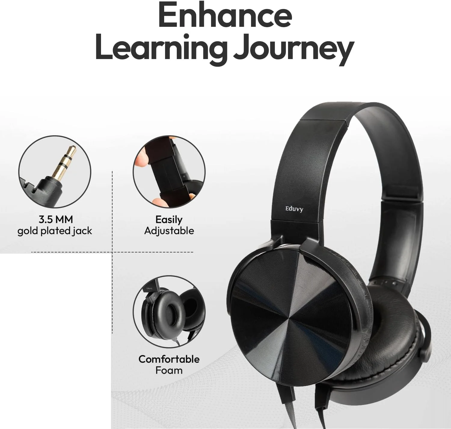 هدفون عمده برای کلاس درس، هدفون های سیمی مقاوم برای دانش آموزان، 12 عدد