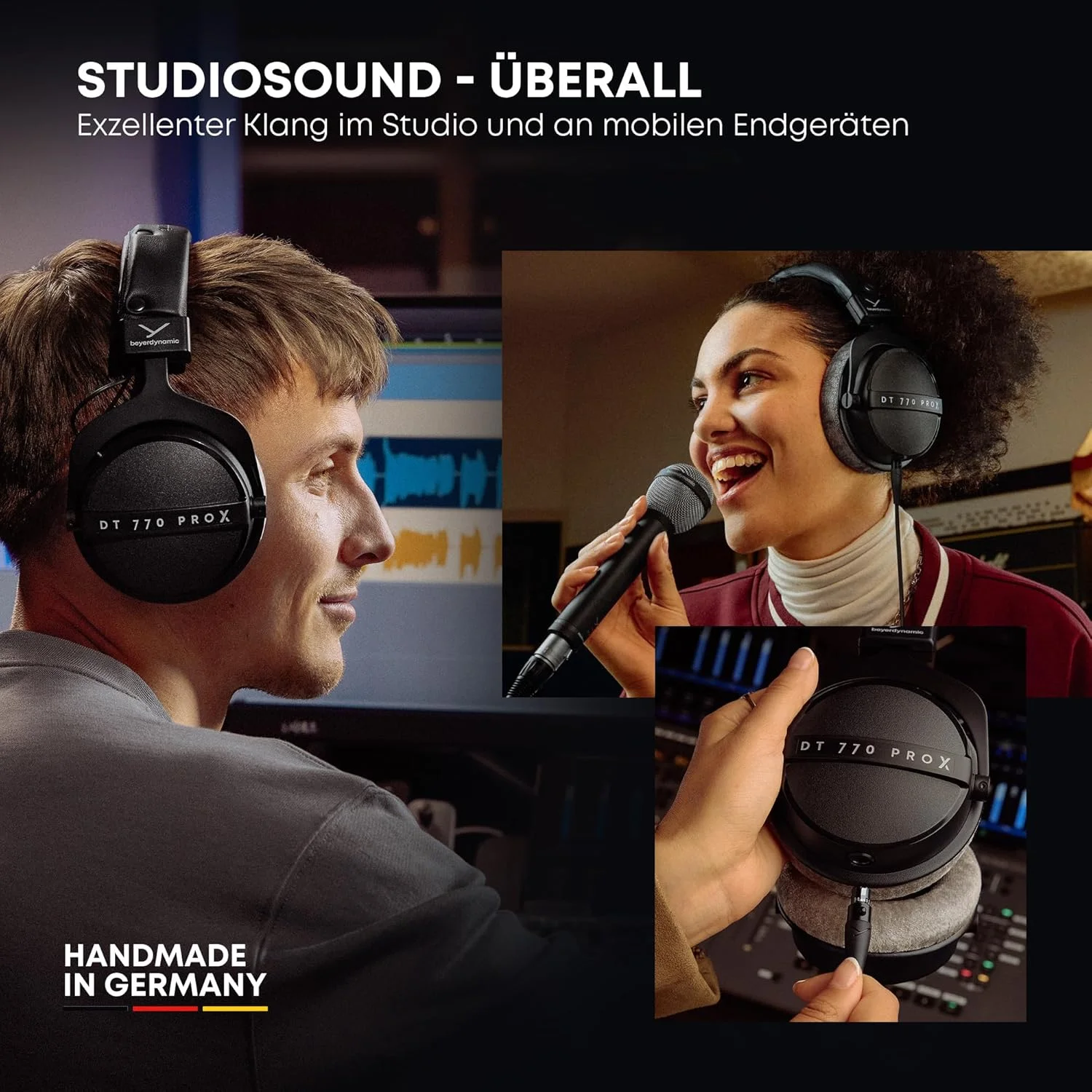 هدفون استودیویی beyerdynamic DT 770 PRO X برای ضبط و مانیتورینگ (پشت بسته) هدفون استودیویی beyerdynamic DT 770 PRO X برای ضبط و مانیتورینگ (پشت بسته)