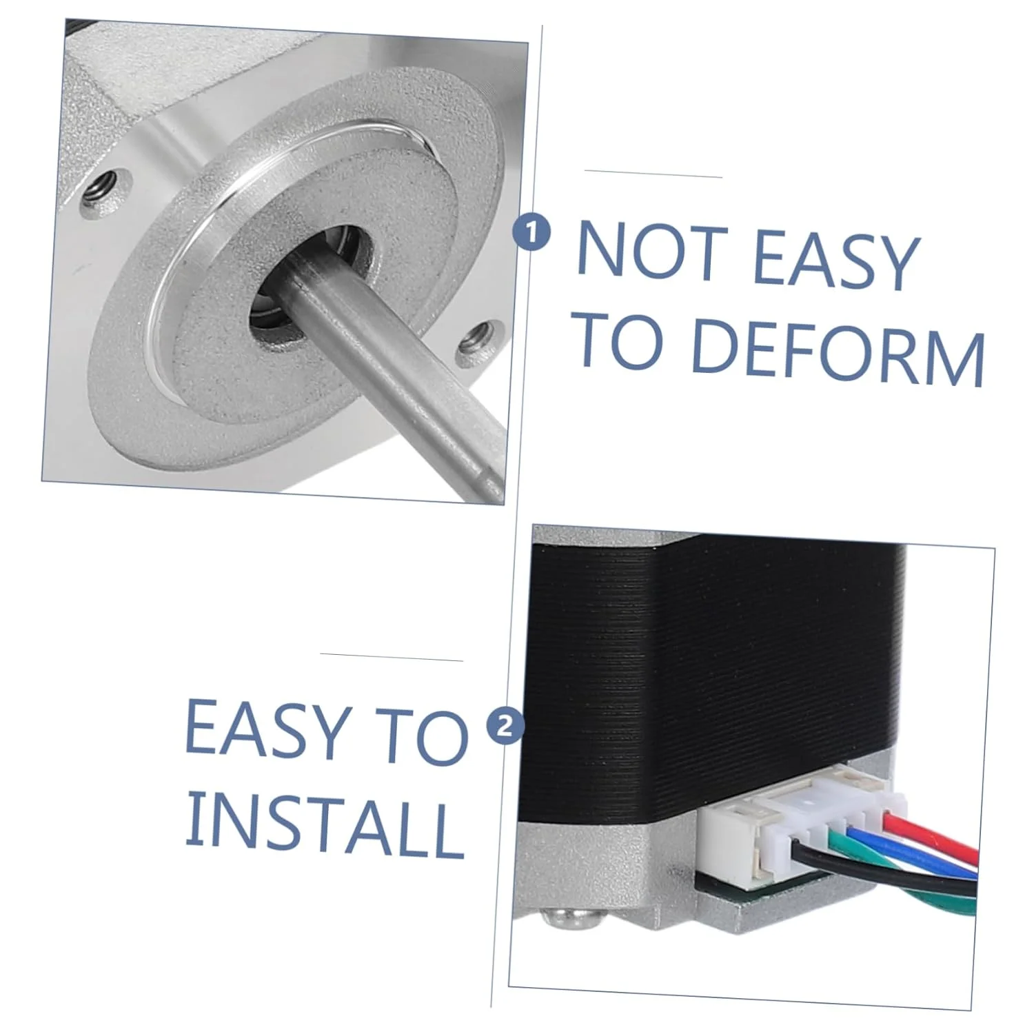 موتور پرینتر سری گشتاور بالا 1.8 درجه موتور الکتریکی برای پروژه های DIY، دقت و ثبات بهبود یافته برای استفاده های آموزشی و برنامه های چاپ