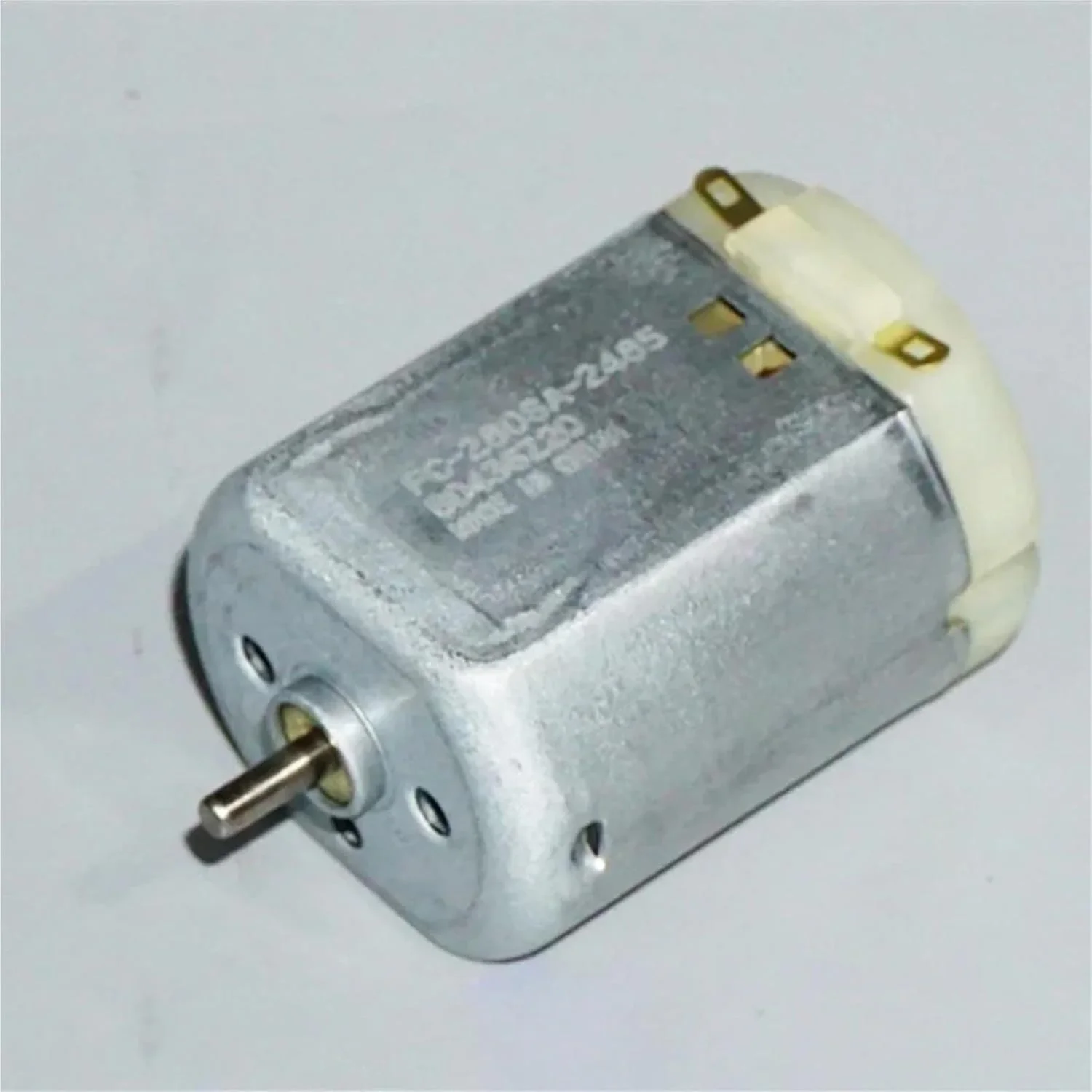 موتور DC مدل FC-280SA-2485، ولتاژ 3 تا 12 ولت، 23000 دور در دقیقه، با برس کربنی، گشتاور بالا، موتور الکتریکی 280، یک عدد