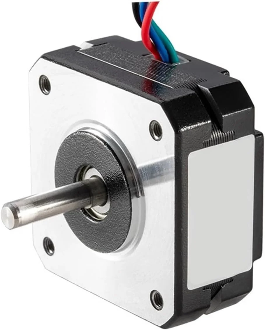 موتور پله ای حلقه باز دو فاز Nema17 20mm، 0.4N.m، 1.0A، موتور کوتاه برای اکسترودر CNC، موتور پرینتر سه بعدی DIY