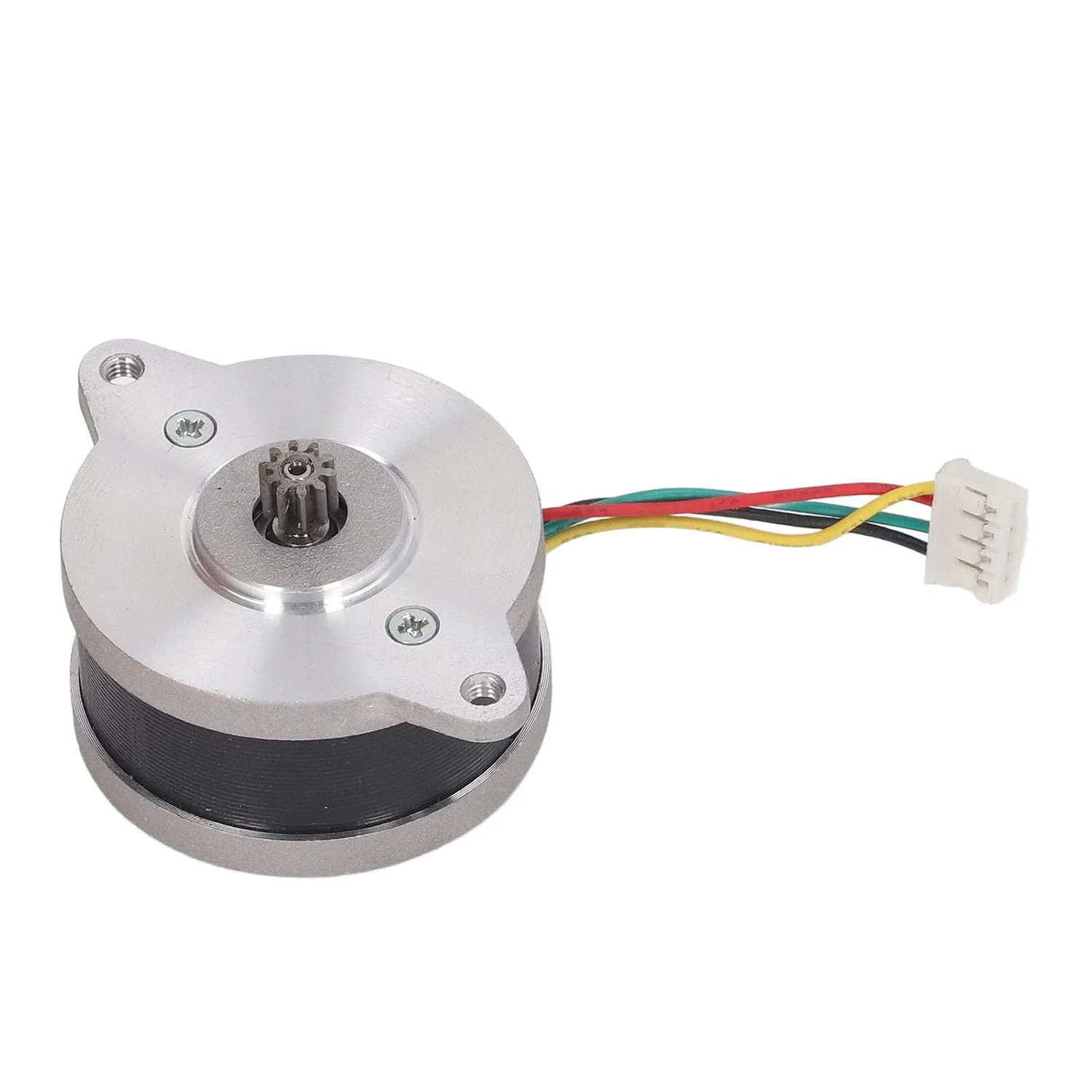 موتور پله‌ای اکسترودر Nema14 دو فاز 36 میلی‌متری پنکیکی با کابل افزایش طول 78 سانتی‌متری برای اکسترودرهای Orbitor Sherpa Mini 2.4 پرینتر سه بعدی با ساختار آلیاژ آلومینیوم و برنج