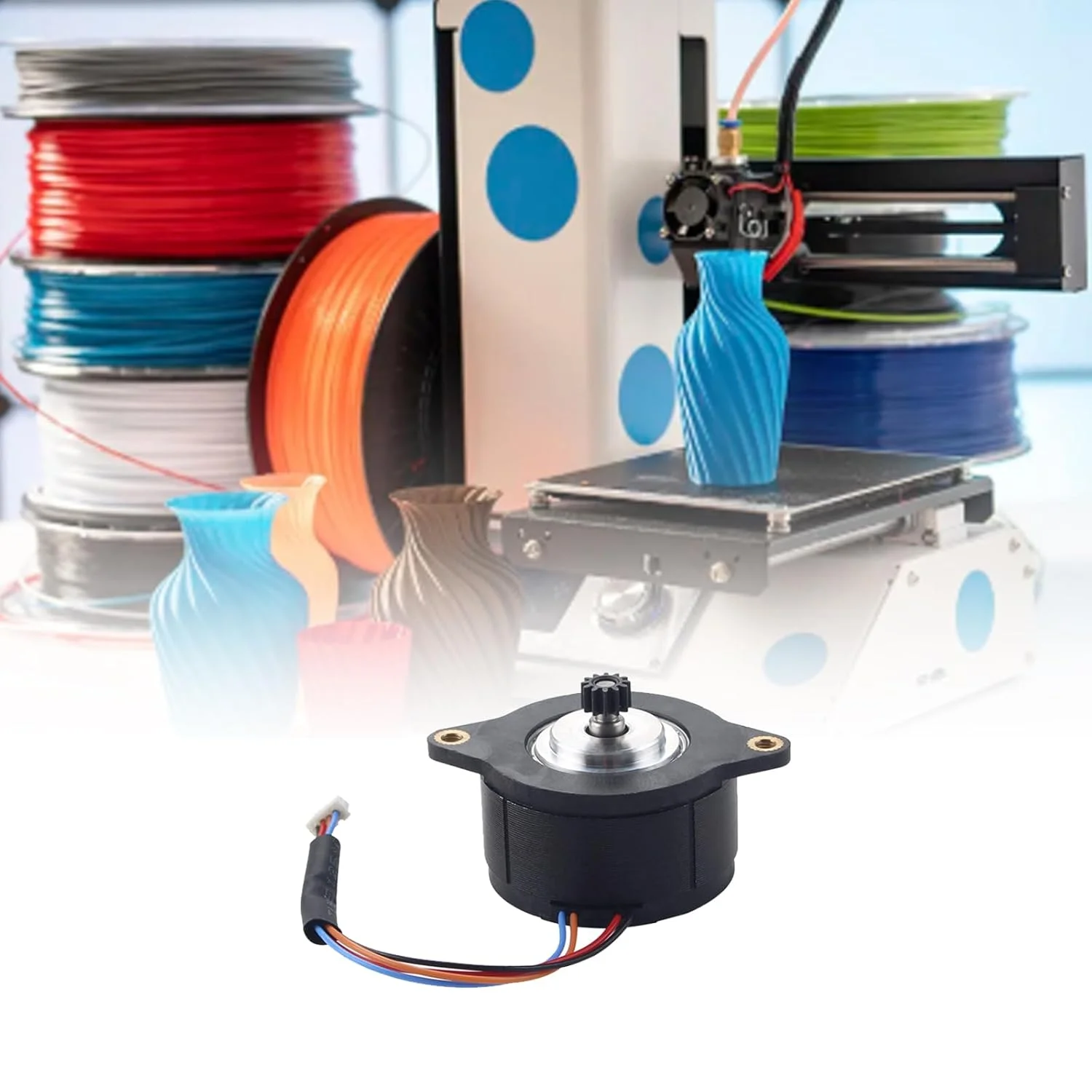 موتور پرینتر با گشتاور بالا 36، فریم آلیاژ فلزی کم صدا برای دستگاه های چاپ سری /K1C/K1Max Ender3v3