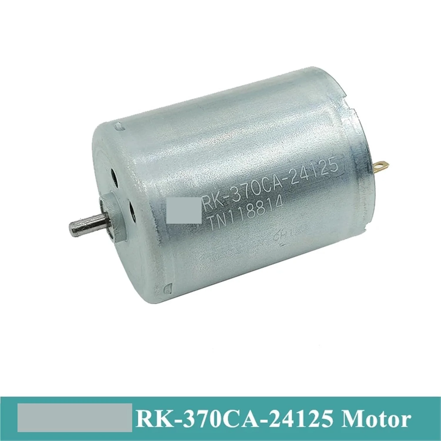 موتور الکتریکی کوچک 370 DC 5V-12V 9V 12000RPM موتور پر سرعت 1 عدد