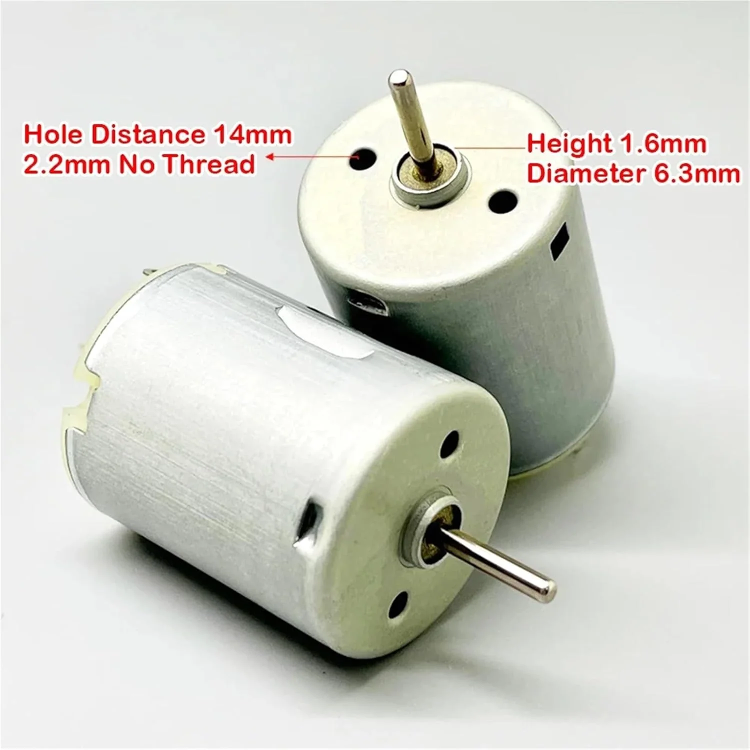 موتور الکتریکی 280 مدل RE-280RA-2865 DC 3V 5V 6V 7800RPM با برس کربنی - 1 عدد