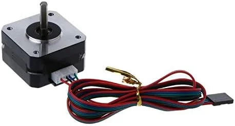 موتور پله‌ای اکسترودر قطعات الکترونیکی 4 سیم Nema 17 22mm 42 موتور برای پرینتر سه بعدی L29k