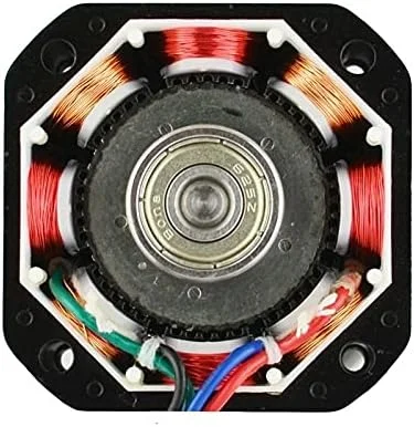 موتور پله‌ای 17، موتور 48 میلی‌متری Nema17، موتور 42Bygh 2A 4-سیمه (17Hs19-2004S1) به همراه کابل 1 متری برای پرینتر سه بعدی و موتور CNC Xyz