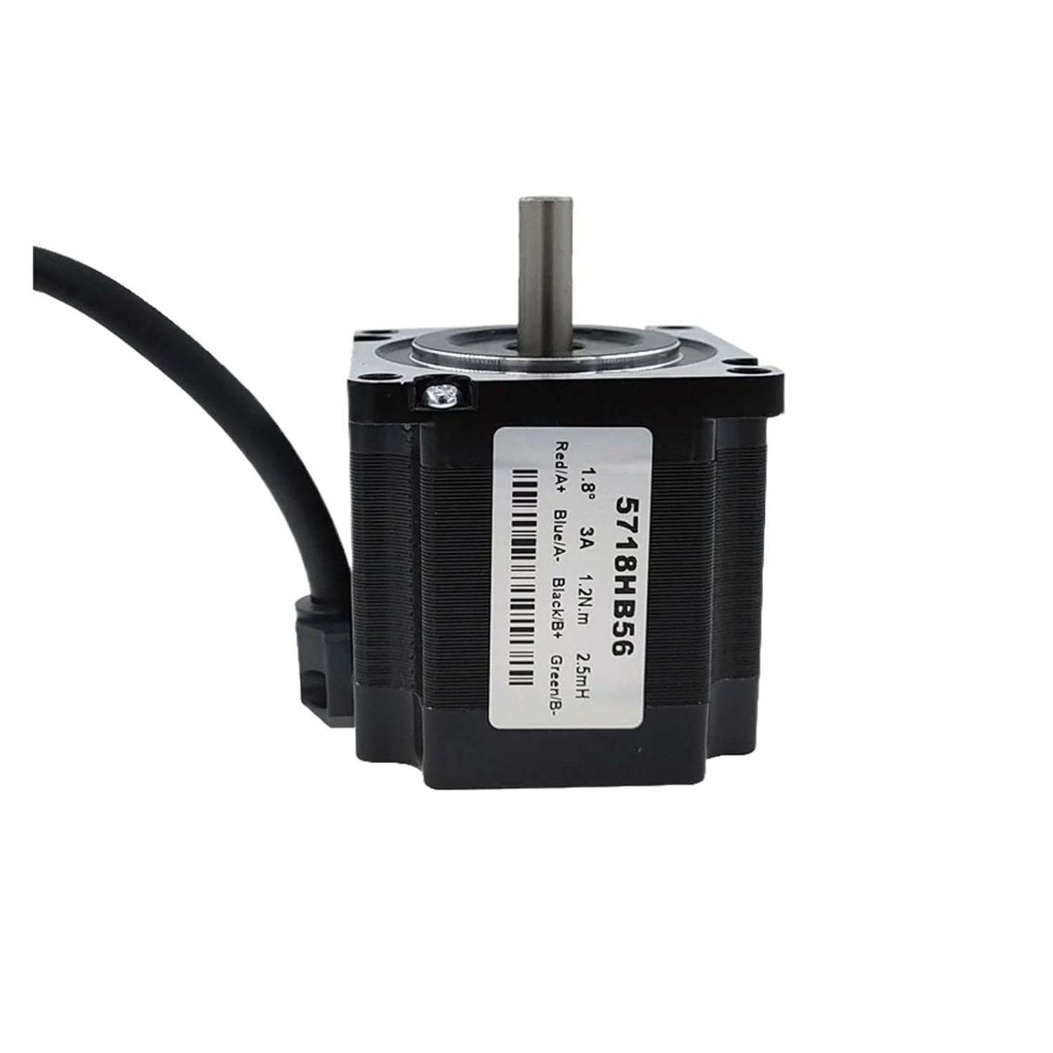 موتور پله ای 57BYG 56 میلی متری 2 فاز 1.8 درجه 3 آمپر 1.2 نیوتن متر موتور درایور هیبریدی Nema 23