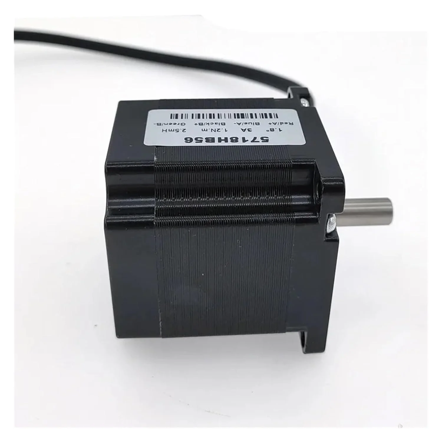 موتور پله ای 57BYG 56 میلی متری 2 فاز 1.8 درجه 3 آمپر 1.2 نیوتن متر موتور درایور هیبریدی Nema 23