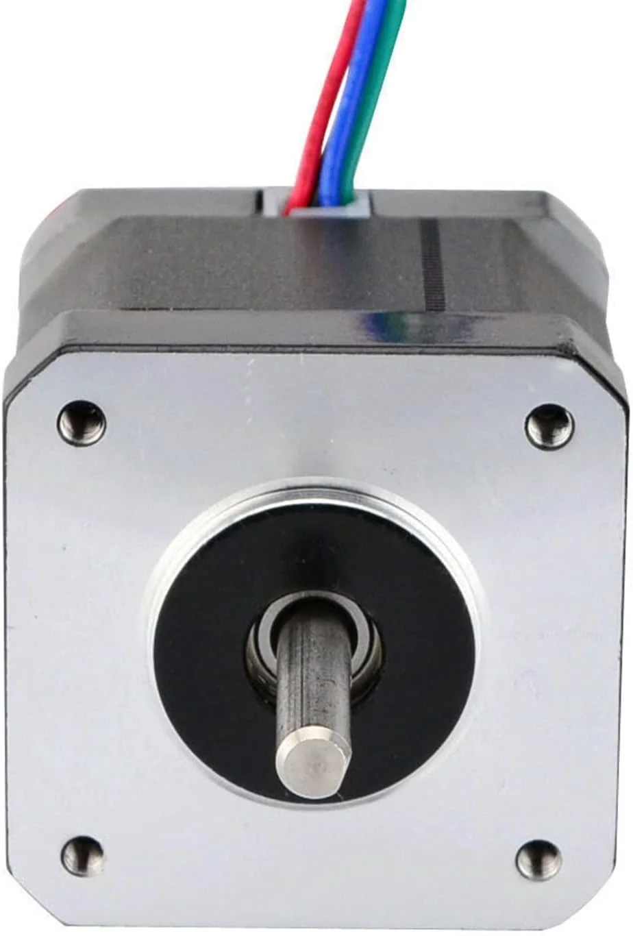 موتور پله ای Nema 17 با زاویه 0.9 درجه، 36Ncm (51oz.in)، 0.9A، 4 سیم، طول 40 میلی متر، مناسب برای پرینتر سه بعدی، CNC و ربات