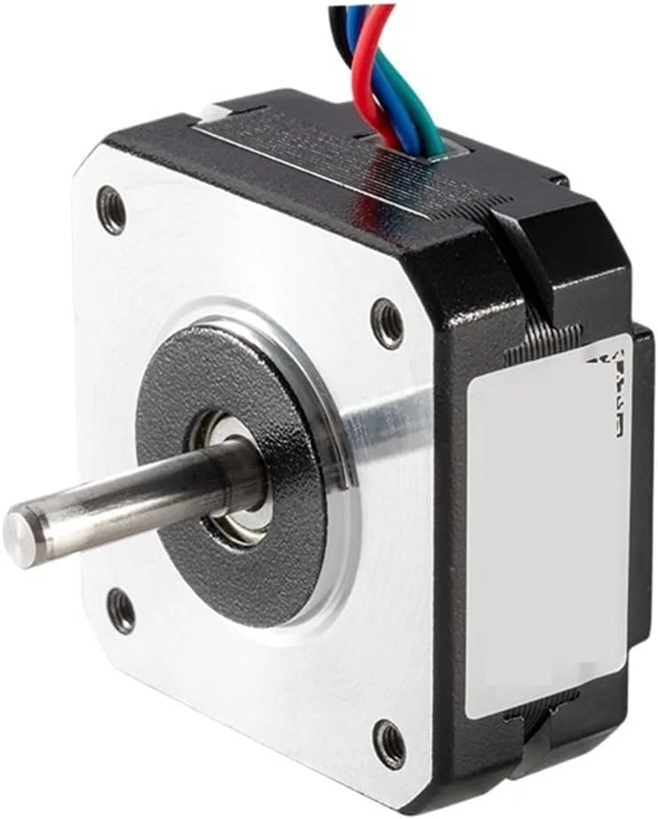 موتور پله ای Nema 17 20mm، موتور پله ای حلقه باز 2 فاز 0.4N.m 1.0A موتور کوتاه برای اکسترودر CNC، موتور پرینتر سه بعدی DIY، 5mm