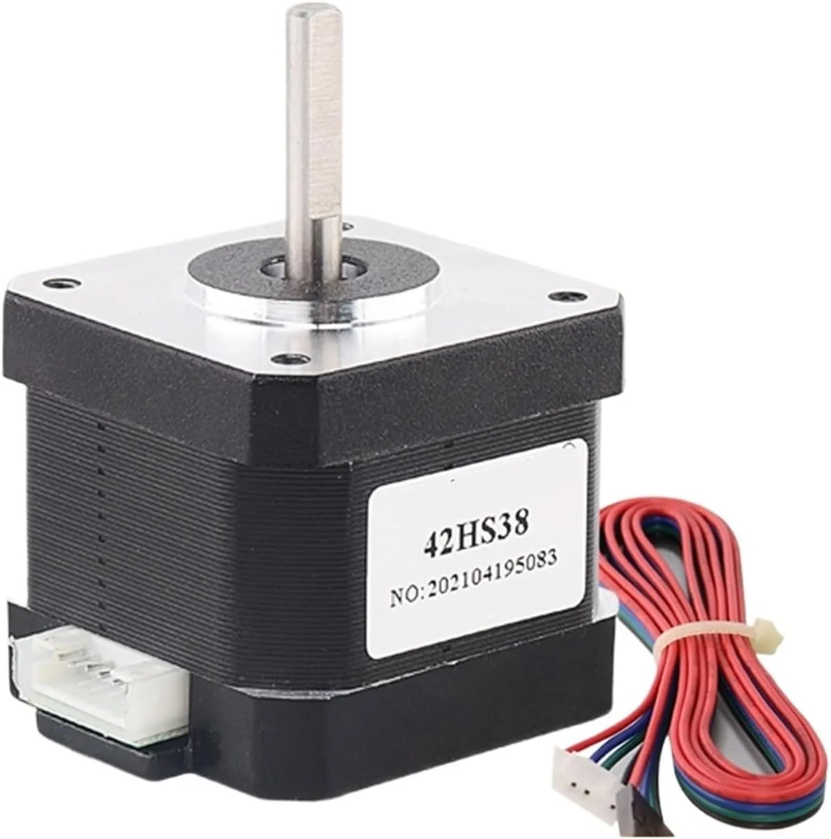 موتور پله ای Nema17، 38 میلی متر، 40N.CM، 1.5 آمپر، 42HS38، 4 سیم برای پرینتر سه بعدی CNC 42