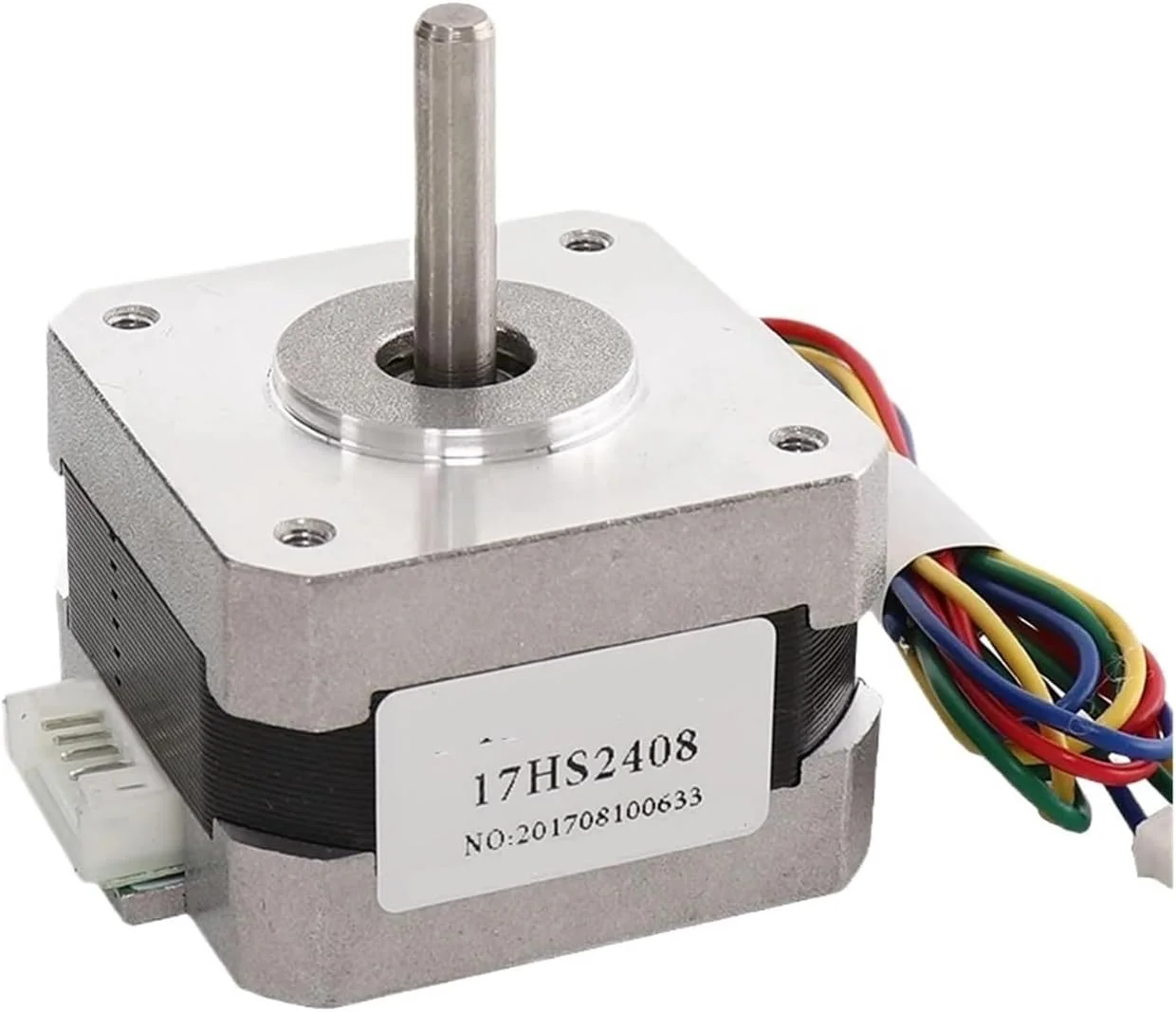 موتور پله ای با گشتاور بالا 17HS2408 4 سیم 42 موتور 42BYGH 0.6A 12N.CM CNC لیزر و موتور پرینتر سه بعدی Nema17