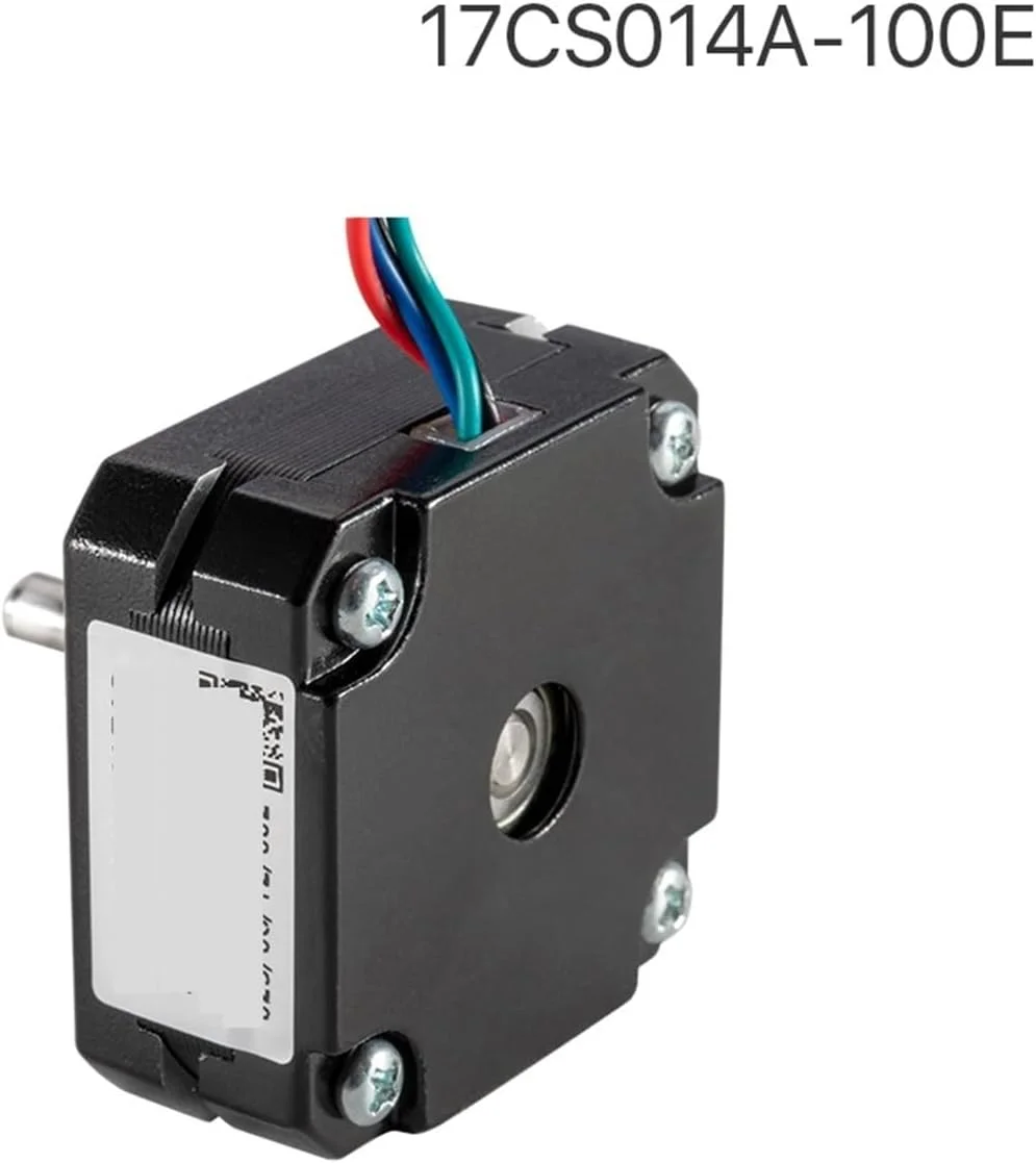 موتور پله ای Nema 17 20mm، موتور پله ای حلقه باز 2 فاز 0.4N.m 1.0A موتور کوتاه برای اکسترودر CNC، موتور پرینتر سه بعدی DIY، 5mm