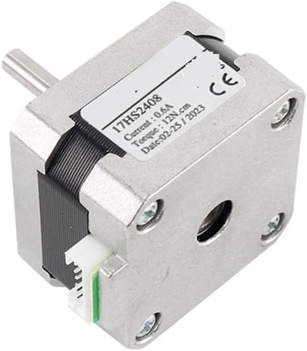 موتور پله ای با گشتاور بالا 17HS2408 4 سیم 42 موتور 42BYGH 0.6A 12N.CM CNC لیزر و موتور پرینتر سه بعدی Nema17