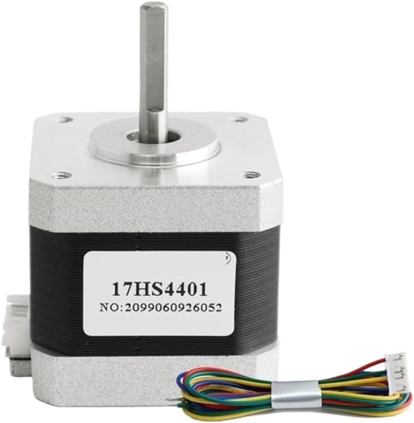 موتور پله ای 40 میلی متری Nema17، موتور پله ای 42، موتور Nema 17، موتور 42BYGH 1.5A (17HS4401) موتور 4 سیم برای پرینتر سه بعدی (اندازه: 1 عدد 17HS4401)