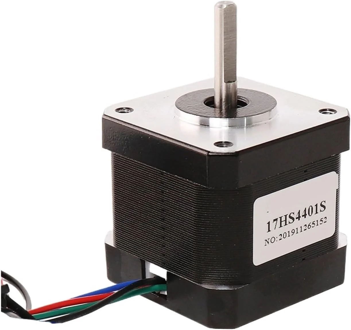 موتور پله ای 1 عدد Nema 17 موتور پله ای 1.5 آمپر 40N.CM مدل 17HS4401S-1MD 40MM 42BYGH 2A موتور 4 سیمه برای پرینتر سه بعدی CNC XYZ موتور خط مستقیم (سایز: 17HS4401S-1MD X1PCS)