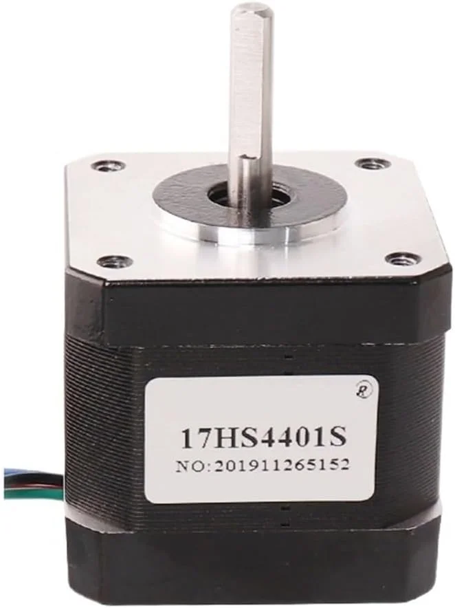 موتور پله ای 1 عدد Nema 17 موتور پله ای 1.5 آمپر 40N.CM مدل 17HS4401S-1MD 40MM 42BYGH 2A موتور 4 سیمه برای پرینتر سه بعدی CNC XYZ موتور خط مستقیم (سایز: 17HS4401S-1MD X1PCS)