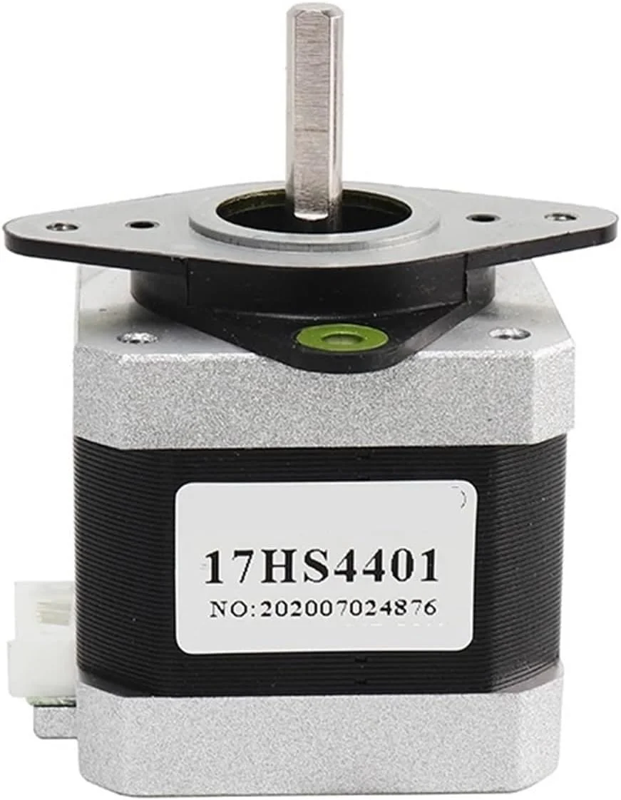 موتور پله‌ای 4 سیمه 42، موتور 1.5 آمپر 40N.CM مدل 17HS4401 به همراه ضربه‌گیر برای موتور پرینتر سه بعدی و CNC XYZ Nema17