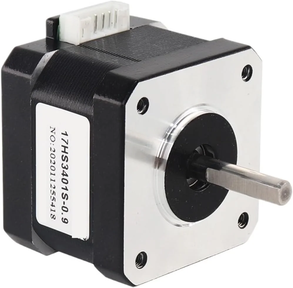موتور پله ای 17HS3401S با زاویه 0.9 درجه Nema 17، موتور 42 مدل 42BYGH 1.3A برای CNC، چاپگر سه بعدی و دارای گواهینامه های CE ROSH ISO