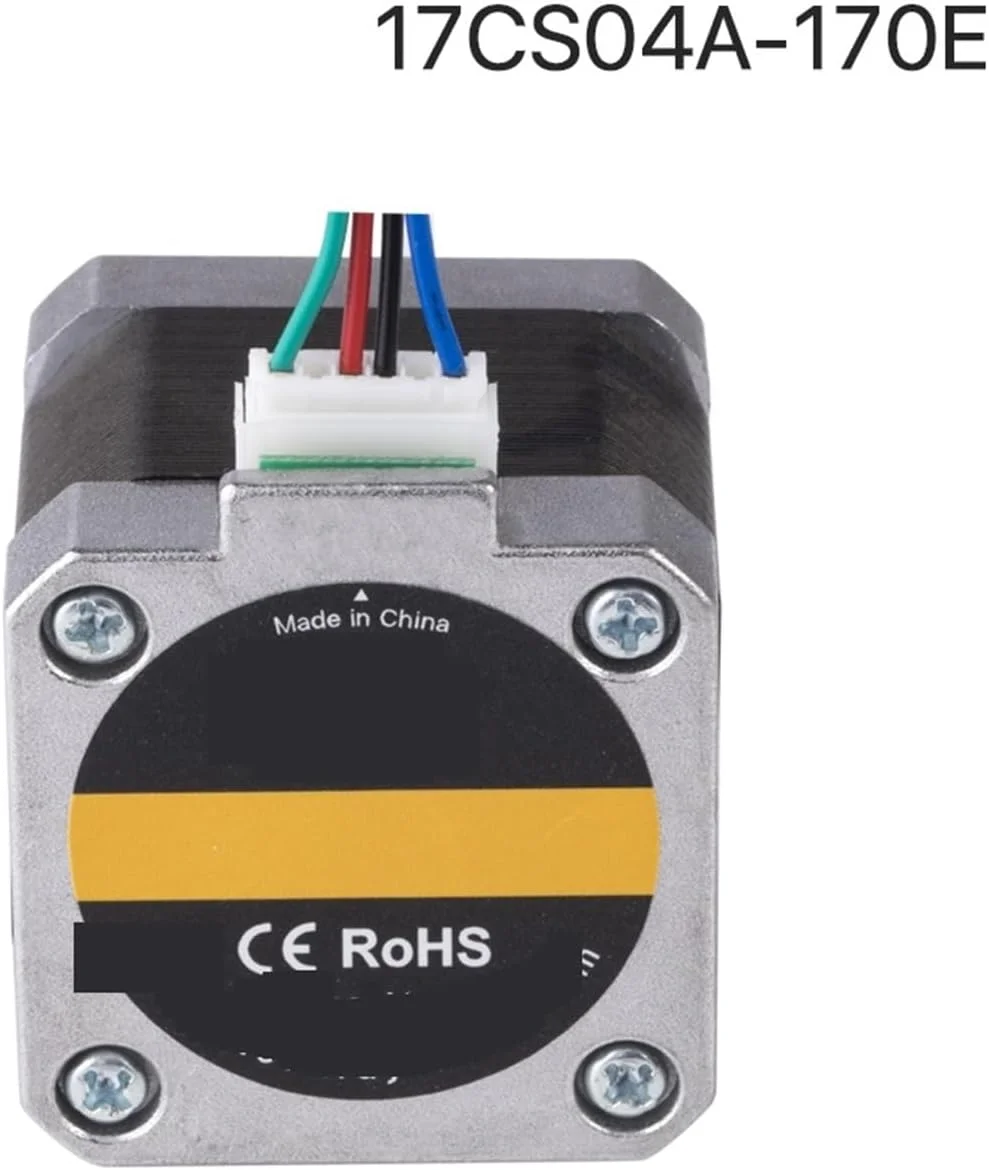 موتور پله ای Nema 17، موتور پله ای 0.42N.m 1.7A دو فاز 40 میلی متری 4 سیمه برای پرینتر سه بعدی، دستگاه CNC حکاکی و فرز