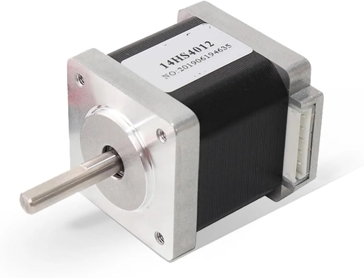 موتور پله ای NEMA14 مدل 14HS4012 5012 6012 با 4 سیم، 1.2 آمپر، 0.40N.M مناسب دستگاه های CNC، فرز، لوازم جانبی پرینتر سه بعدی