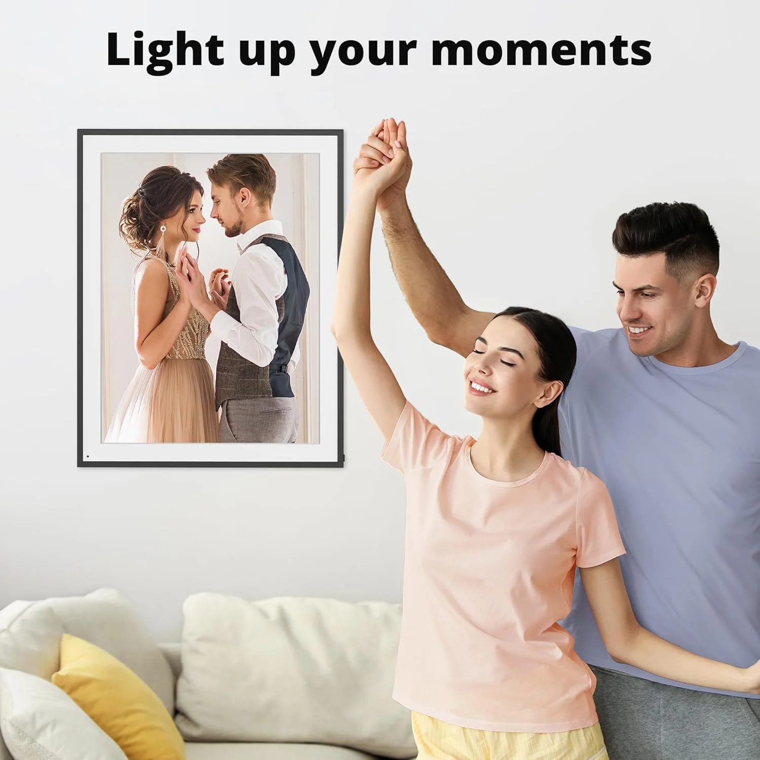 قاب عکس دیجیتال دراگون تاچ - قاب عکس دیجیتال بزرگ 19 اینچی وای فای با حافظه 64 گیگابایتی، صفحه نمایش FHD، نصب آسان برای به اشتراک گذاری عکس ها یا فیلم ها از راه دور از طریق برنامه Vphoto از هر کجا (بدون) قاب عکس دیجیتال دراگون تاچ - قاب عکس دیجیتال بزرگ 19 اینچی وای فای با حافظه 64 گیگابایتی، صفحه نمایش FHD، نصب آسان برای به اشتراک گذاری عکس ها یا فیلم ها از راه دور از طریق برنامه Vphoto از هر کجا (بدون)