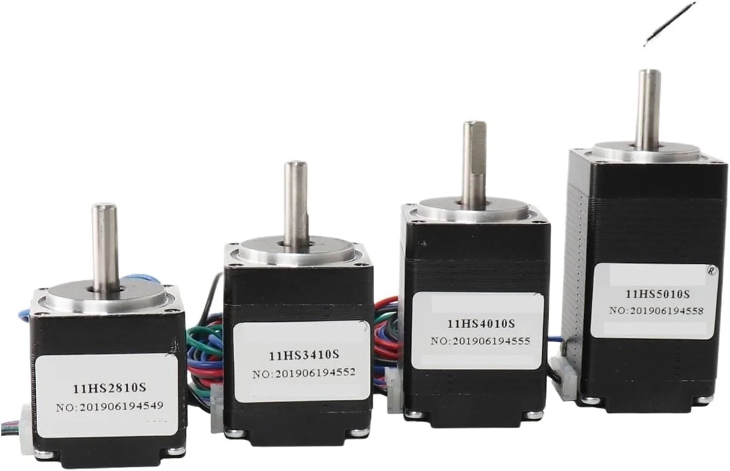 موتور پله ای Nema11 مدل 11HS2810 3410 4010 با زاویه 1.8 درجه و گشتاور 0.08N.m مناسب برای دستگاه های فرز، حکاکی لیزری و تجهیزات پرینتر سه بعدی و مانیتور