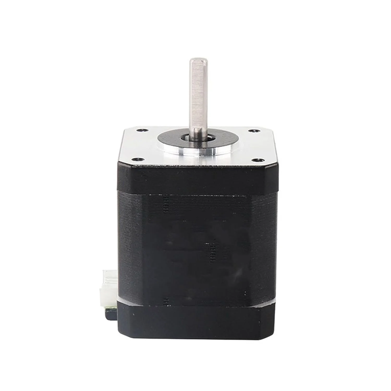 موتور پله ای Nema 17 با زاویه 0.9 درجه، 52N.cm، 1.8 آمپر، 2 فاز، 4 سیم، 42x42x48 میلی متر، 17HS8401S، موتور پله ای برای پرینتر سه بعدی، کابل 30 سانتی متری، درایور دستگاه