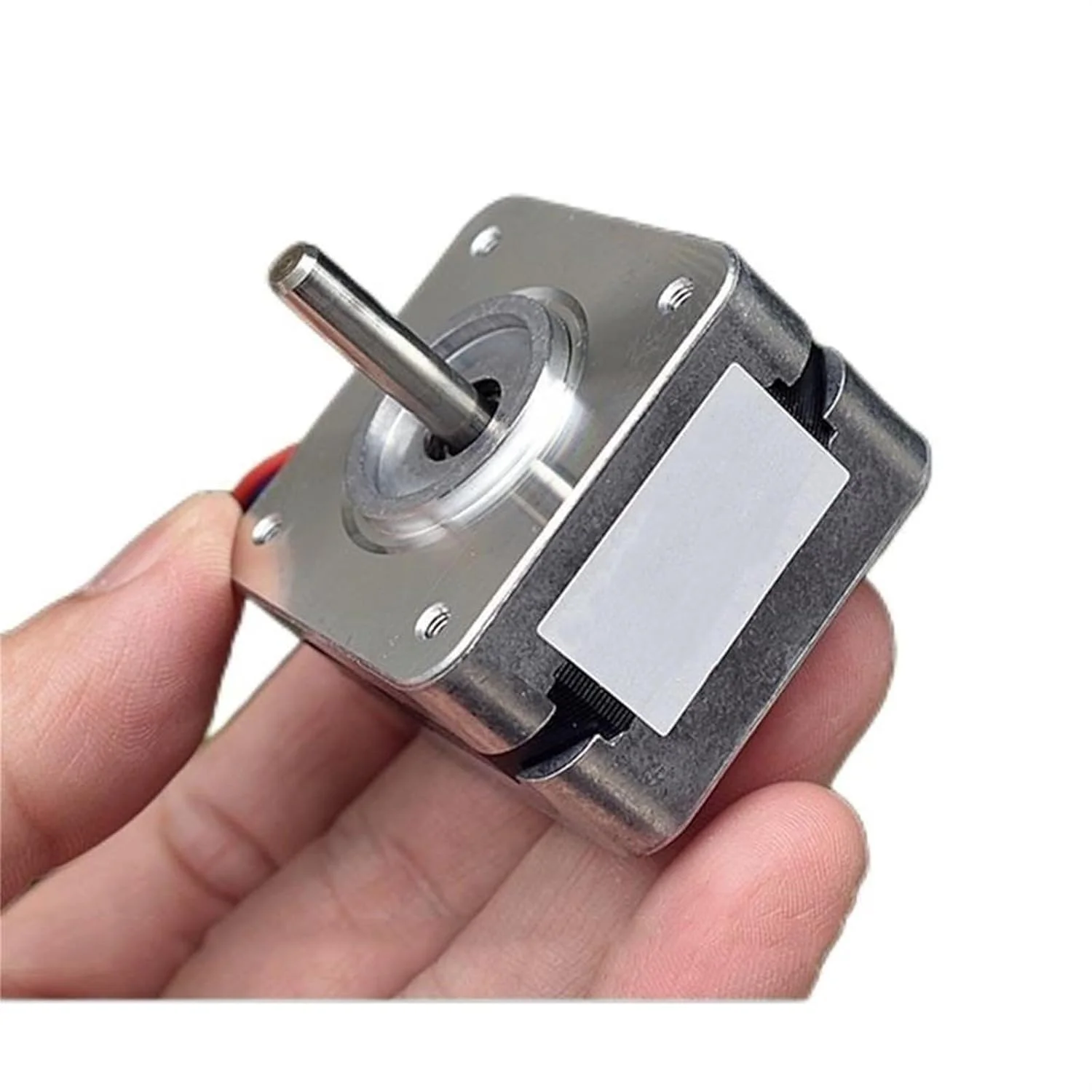 موتور پله‌ای هیبریدی 42 میلی‌متری 2 فاز 4 سیم با شفت 5 میلی‌متری، ابعاد 42x42x26.5 میلی‌متر، 12 ولت 24 ولت Nema 17 برای دستگاه چاپگر سه بعدی