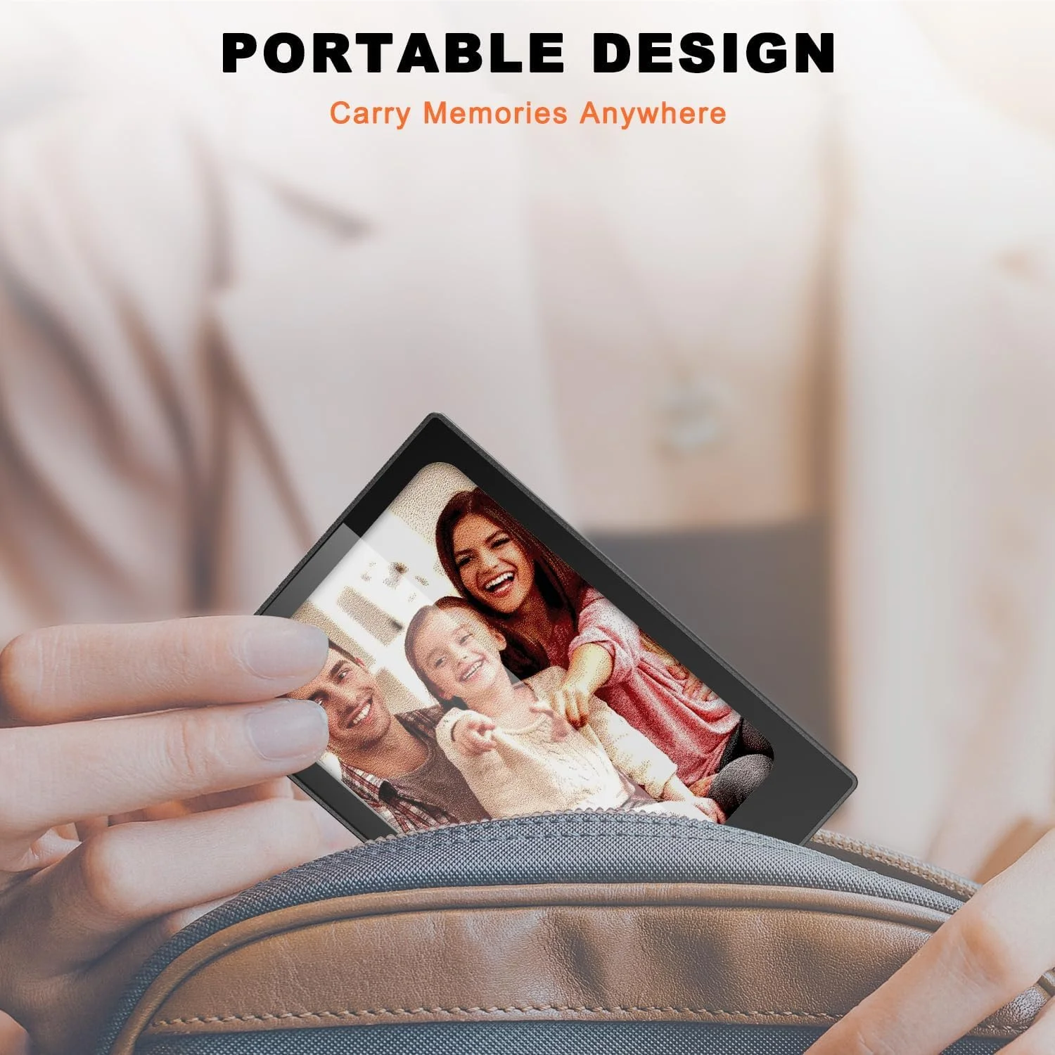 قاب عکس دیجیتال مینی E-Ink، قاب عکس آلومینیومی قابل حمل، صفحه نمایش IPS 4 رنگ، نمایشگر دائمی با مصرف انرژی بهینه، بهترین هدیه عکس برای والدین (مشکی) قاب عکس دیجیتال مینی E-Ink، قاب عکس آلومینیومی قابل حمل، صفحه نمایش IPS 4 رنگ، نمایشگر دائمی با مصرف انرژی بهینه، بهترین هدیه عکس برای والدین (مشکی)