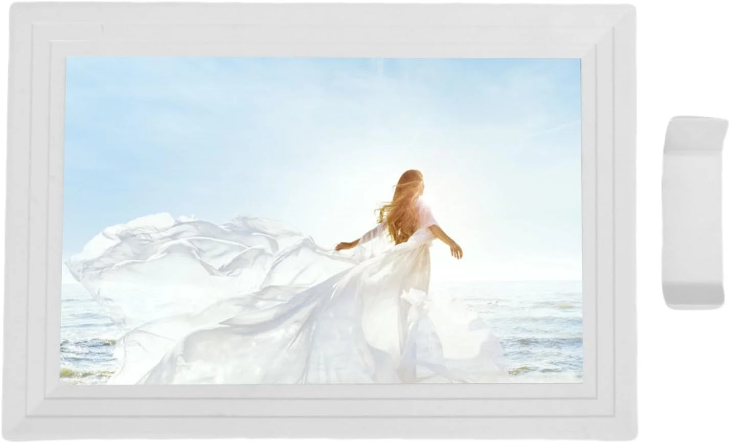 قاب عکس دیجیتال 10.1 اینچی Zerodis، قاب عکس دیجیتال WiFi با حافظه 32 گیگابایت و قابلیت اشتراک گذاری بی سیم از طریق اپلیکیشن برای پشتیبانی از ویدیوها و دکوراسیون روزانه قاب عکس دیجیتال 10.1 اینچی Zerodis، قاب عکس دیجیتال WiFi با حافظه 32 گیگابایت و قابلیت اشتراک گذاری بی سیم از طریق اپلیکیشن برای پشتیبانی از ویدیوها و دکوراسیون روزانه