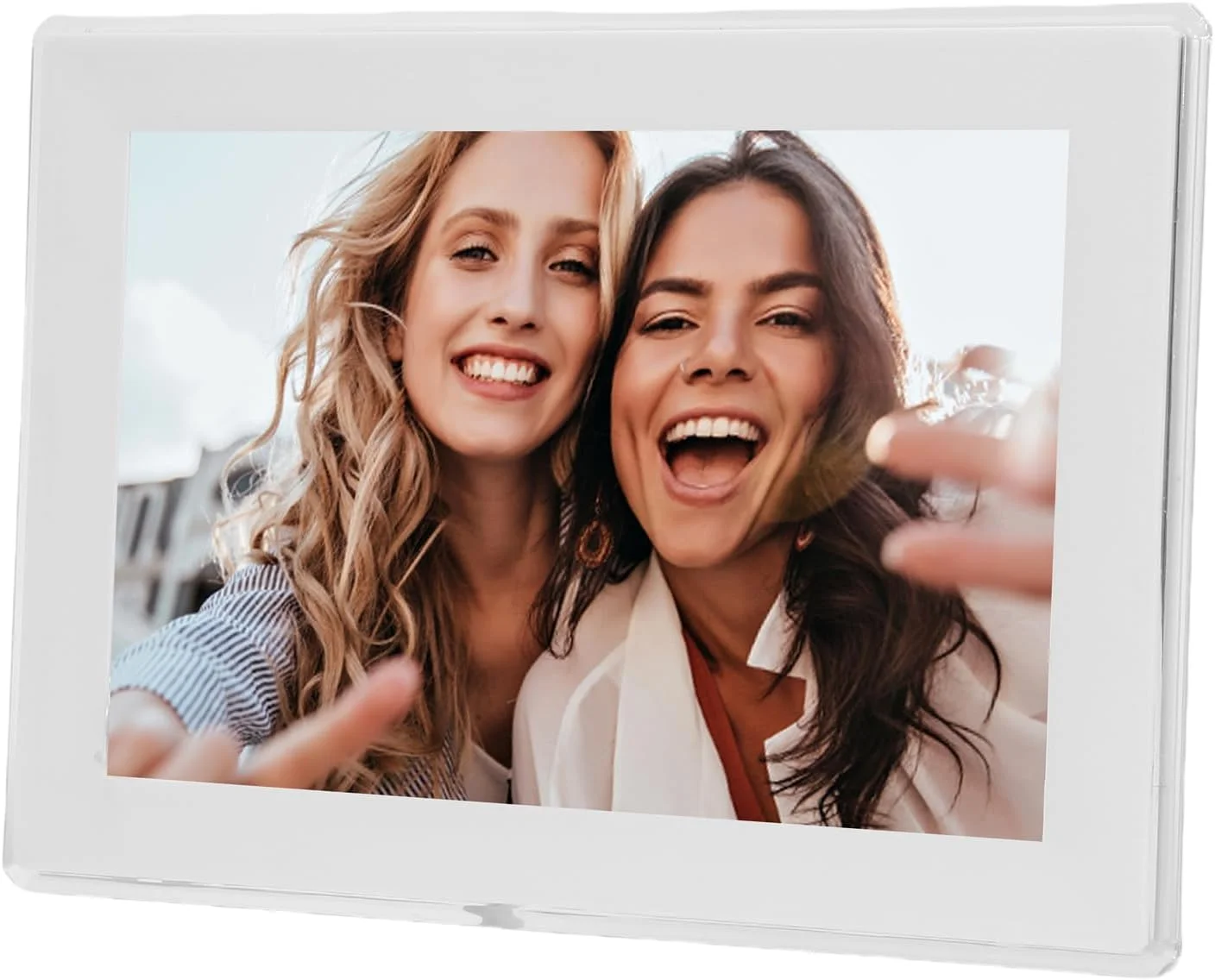 قاب عکس دیجیتال وای فای Cryfokt با صفحه نمایش لمسی 10.1 اینچی، تقویم و برنامه ریز برای دفتر کار خانگی با کنترل از راه دور (دوشاخه GB) قاب عکس دیجیتال وای فای Cryfokt با صفحه نمایش لمسی 10.1 اینچی، تقویم و برنامه ریز برای دفتر کار خانگی با کنترل از راه دور (دوشاخه GB)