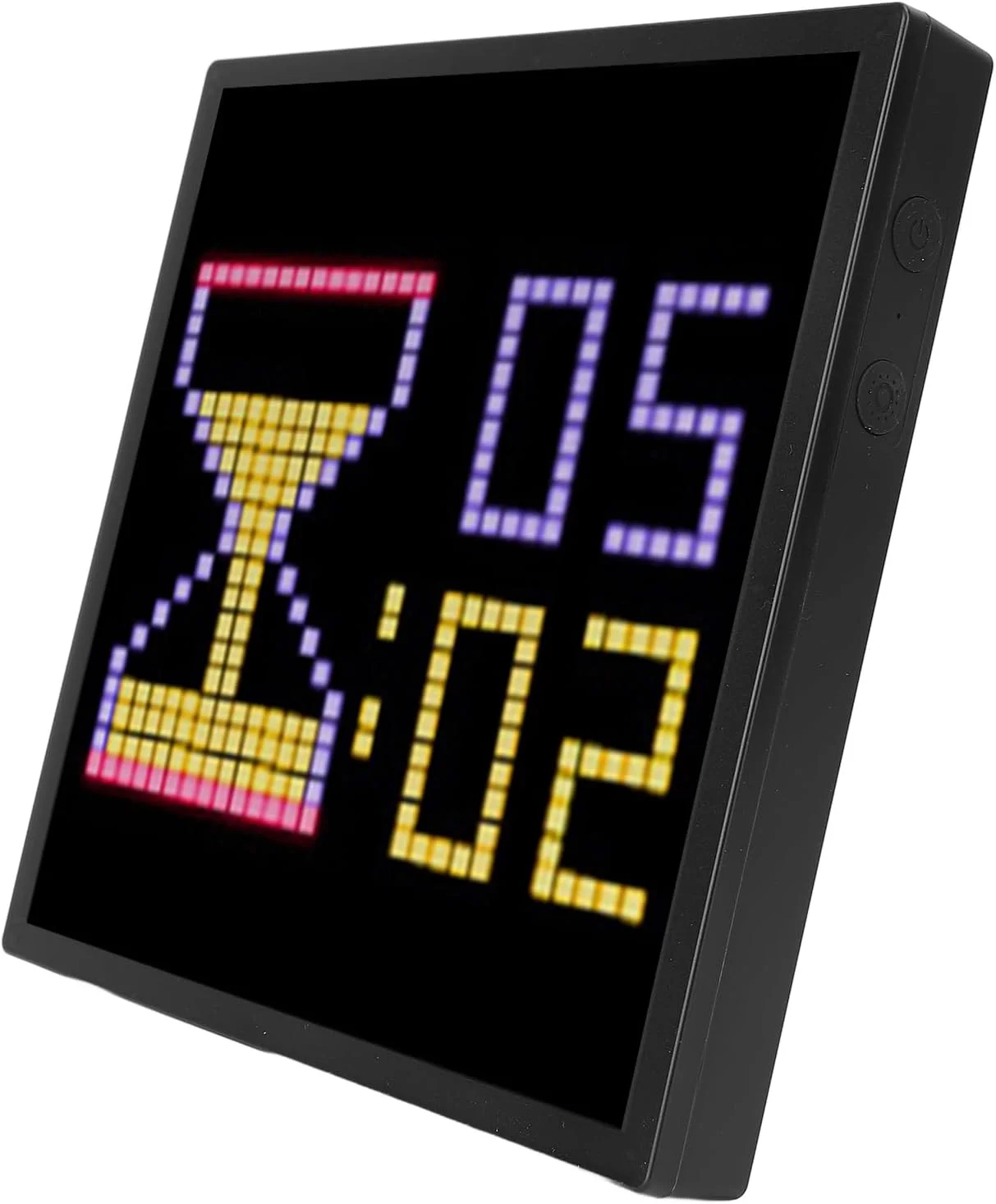 صفحه نمایش هنر پیکسلی LED قابل تنظیم DIY قاب عکس دیجیتال برای اتاق بازی - کنترل از راه دور با برنامه، جلوه های بصری شخصی سازی شده، طراحی مدرن برای رسانه های اجتماعی - جنس ABS صفحه نمایش هنر پیکسلی LED قابل تنظیم DIY قاب عکس دیجیتال برای اتاق بازی - کنترل از راه دور با برنامه، جلوه های بصری شخصی سازی شده، طراحی مدرن برای رسانه های اجتماعی - جنس ABS