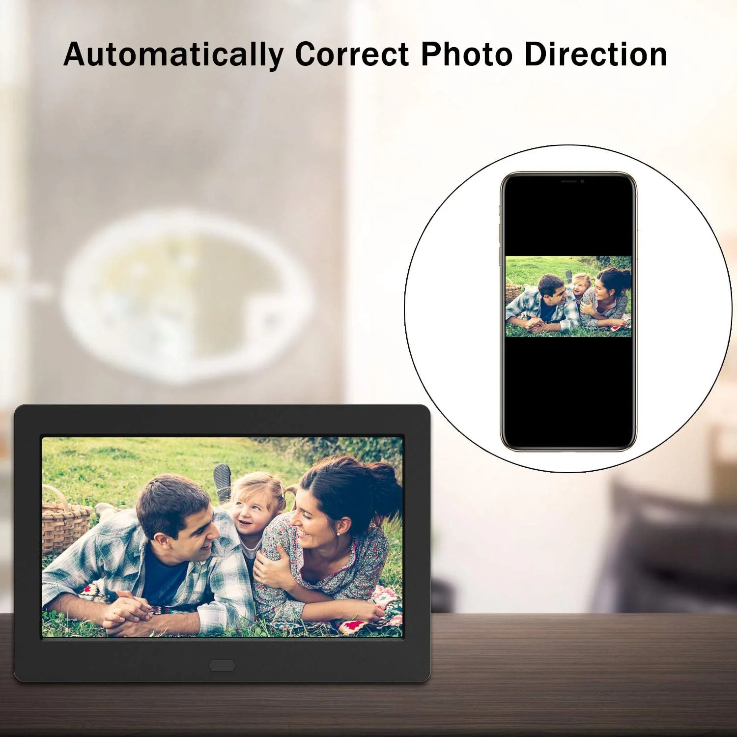 قاب عکس دیجیتال Atatat با صفحه نمایش IPS - قاب عکس دیجیتال با قابلیت پخش ویدئو 1080P، موسیقی، عکس، چرخش خودکار، نمایش اسلاید، کنترل از راه دور، تقویم، زمان 1280x800 16:9 (7 اینچ مشکی) قاب عکس دیجیتال Atatat با صفحه نمایش IPS - قاب عکس دیجیتال با قابلیت پخش ویدئو 1080P، موسیقی، عکس، چرخش خودکار، نمایش اسلاید، کنترل از راه دور، تقویم، زمان 1280x800 16:9 (7 اینچ مشکی)
