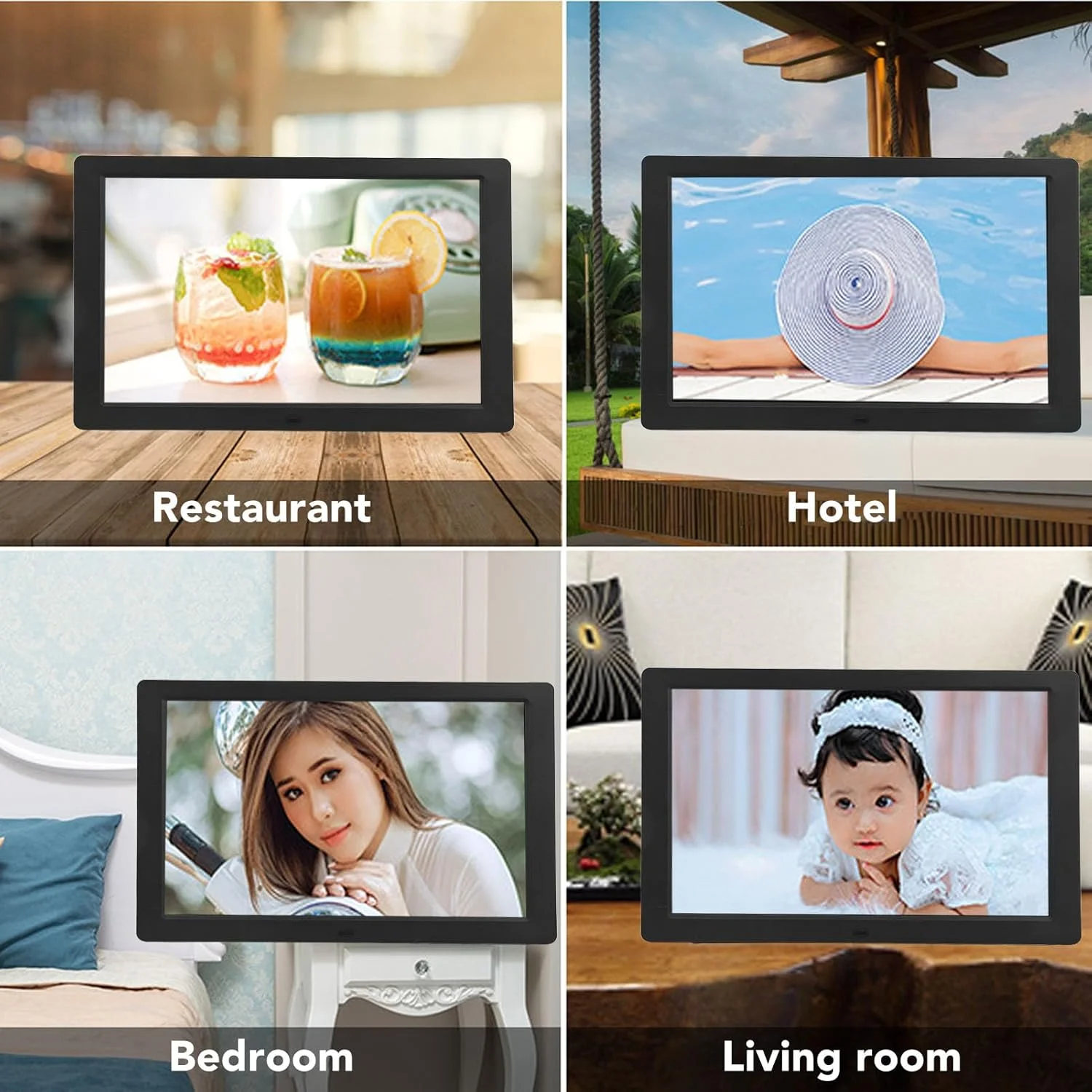 قاب عکس دیجیتال 12.1 اینچی Asixxsix، آلبوم عکس الکترونیکی هوشمند با صفحه لمسی IPS 1280x800 و کنترل از راه دور، اشتراک گذاری عکس ها یا فیلم ها از راه دور از طریق برنامه از هر کجا (پریز برق UK) قاب عکس دیجیتال 12.1 اینچی Asixxsix، آلبوم عکس الکترونیکی هوشمند با صفحه لمسی IPS 1280x800 و کنترل از راه دور، اشتراک گذاری عکس ها یا فیلم ها از راه دور از طریق برنامه از هر کجا (پریز برق UK)